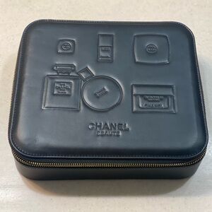 Chanel Cosmetics Makeup Jewelry Case